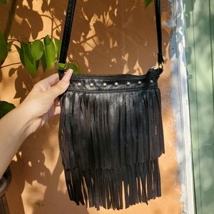 Fringe Crossbody